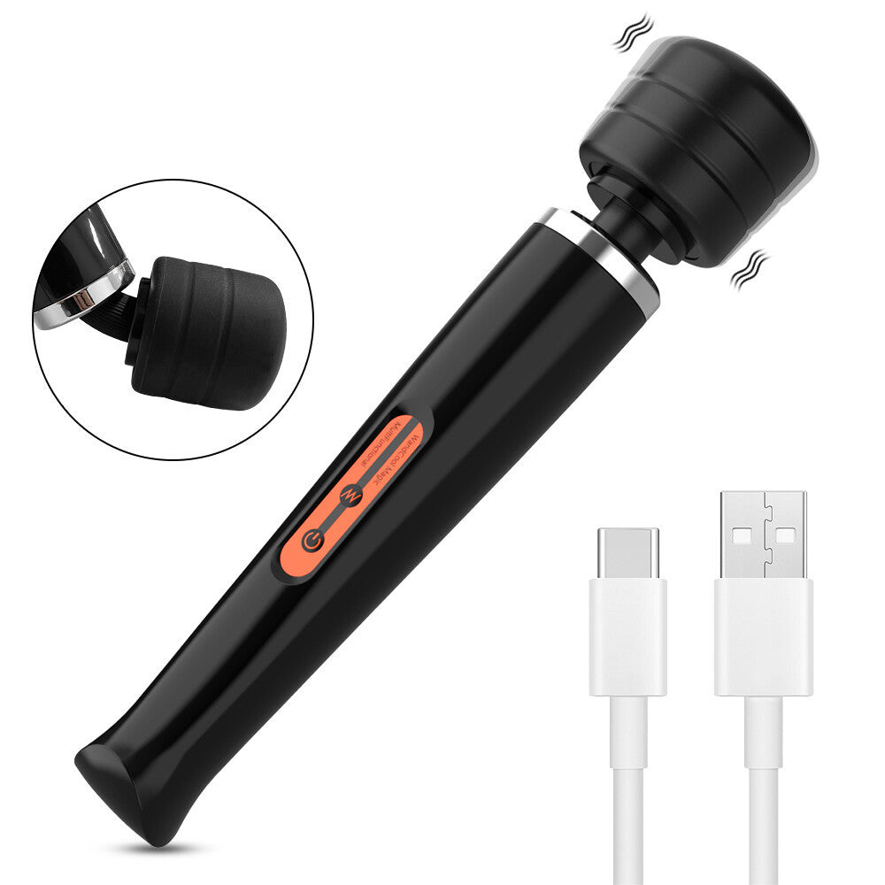 Massager Wand - Full Body Magic Therapy Motor - USB Rechargeable