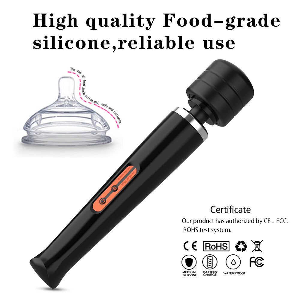 Massager Wand - Full Body Magic Therapy Motor - USB Rechargeable